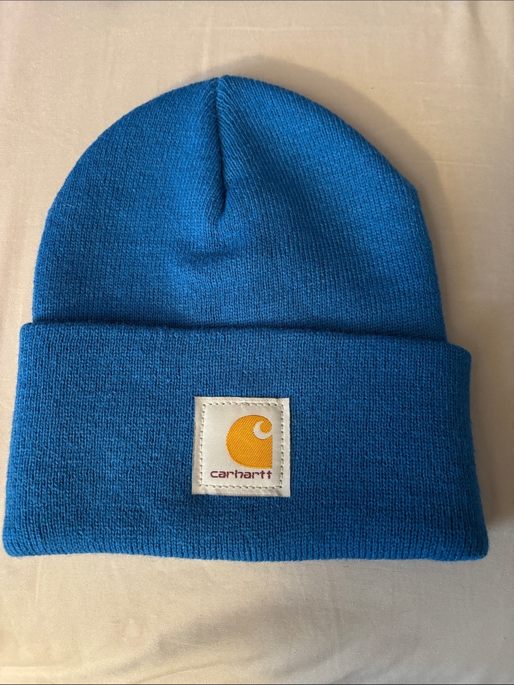 Carhartt Bright Blue Cuffed Beanie